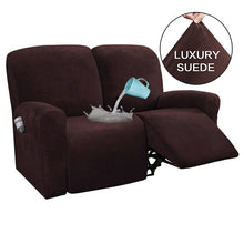 Load image into Gallery viewer, Suede Recliner Sofa Cover All-inclusive Massage Deck Lazy Boy Chair Covers Lounge Single Seat Couch Slipcover Armchair Cover
