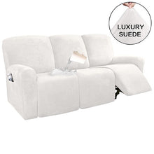 Load image into Gallery viewer, Suede Recliner Sofa Cover All-inclusive Massage Deck Lazy Boy Chair Covers Lounge Single Seat Couch Slipcover Armchair Cover
