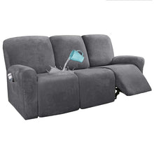 Load image into Gallery viewer, Suede Recliner Sofa Cover All-inclusive Massage Deck Lazy Boy Chair Covers Lounge Single Seat Couch Slipcover Armchair Cover

