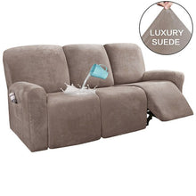 Load image into Gallery viewer, Suede Recliner Sofa Cover All-inclusive Massage Deck Lazy Boy Chair Covers Lounge Single Seat Couch Slipcover Armchair Cover
