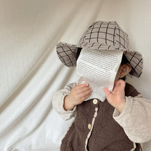 Load image into Gallery viewer, Summer Baby Bucket Hat Children Sun Hats Intant Toddler Beach Cap Sunbonnet Fedoras Sunscreen Fisherman Beanie
