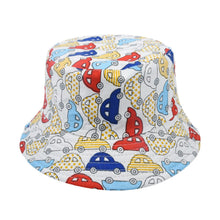 Load image into Gallery viewer, Summer Baby Hats Children Bucket Hats Baby Boys Girls Summer Sun Protection Sunscreen Cap Hat Fisherman's Hat Beach Cap Gorra
