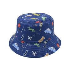 Load image into Gallery viewer, Summer Baby Hats Children Bucket Hats Baby Boys Girls Summer Sun Protection Sunscreen Cap Hat Fisherman's Hat Beach Cap Gorra
