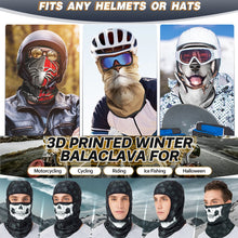 Load image into Gallery viewer, Summer Balaclava Motorcycle Full Face Shield Outdoor Protective Bandana Scarf Army Cover Joker Breathable Neck Gaiter Venom Mask
