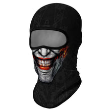 Load image into Gallery viewer, Summer Balaclava Motorcycle Full Face Shield Outdoor Protective Bandana Scarf Army Cover Joker Breathable Neck Gaiter Venom Mask
