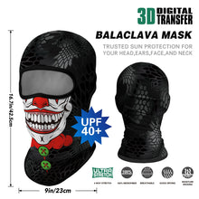 Load image into Gallery viewer, Summer Balaclava Motorcycle Full Face Shield Outdoor Protective Bandana Scarf Army Cover Joker Breathable Neck Gaiter Venom Mask

