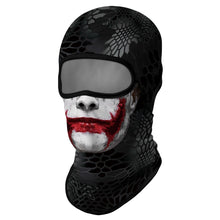 Load image into Gallery viewer, Summer Balaclava Motorcycle Full Face Shield Outdoor Protective Bandana Scarf Army Cover Joker Breathable Neck Gaiter Venom Mask
