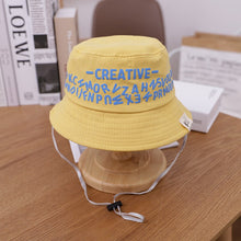 Load image into Gallery viewer, 0-3 years Summer Cute Fruit Embroidery Baby Girl Bucket Hats Kids Boy Sunscreen Panama Caps Toddler Infant
