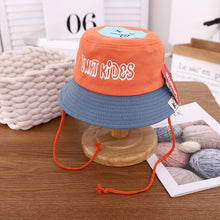 Load image into Gallery viewer, 0-3 years Summer Cute Fruit Embroidery Baby Girl Bucket Hats Kids Boy Sunscreen Panama Caps Toddler Infant
