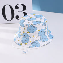 Load image into Gallery viewer, Summer Kids Boy Cartoon Printing Cotton Fisherman Hat Baby Sun Caps For Girl Children Bonnet
