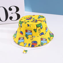 Load image into Gallery viewer, Summer Kids Boy Cartoon Printing Cotton Fisherman Hat Baby Sun Caps For Girl Children Bonnet
