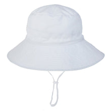 Load image into Gallery viewer, Summer Outdoor UV Protection Bucket Hat for Baby Kids Wide Brim  Beach Sun Hat Adjustable Chin Strap Cap for 0-8 Years Girl Boy
