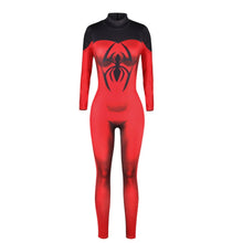 Load image into Gallery viewer, Superhero Sexy Jumpsuit Catsuit Character Eddie Brock Cosplay Costumes Halloween Women Bodysuit Fancy Dress
