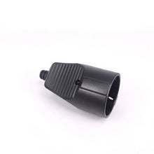 Load image into Gallery viewer, Supply Black PVC 16A 250V EU Germany French Korea Russia assembly plug EU power cable male female detachable wiring plug Type-F
