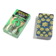Load image into Gallery viewer, Surrealist Tarot 78-card deck and PDF instructional bookleInspired by the surrealist art movement of artists like Magritte
