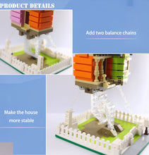 Load image into Gallery viewer, Suspended Gravity Balloon Flying House Building Blocks Creativeal  Sculptures Dynamic Physics Balance Novel Toys for Kids Gifts
