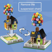 Load image into Gallery viewer, Suspended Gravity Balloon Flying House Building Blocks Creativeal  Sculptures Dynamic Physics Balance Novel Toys for Kids Gifts
