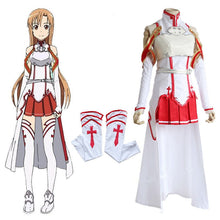 Load image into Gallery viewer, Sword Art Online Cosplay Costume Asuna Yuuki Full Set Women Cosplay Costumes
