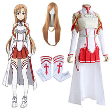 Load image into Gallery viewer, Sword Art Online Cosplay Costume Asuna Yuuki Full Set Women Cosplay Costumes
