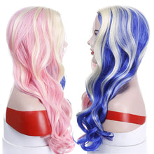 Load image into Gallery viewer, Synthetic Lolita Green Black Purple Synthetic Wig Cosplay Wig Heat Resistant Hair Anime Party
