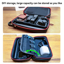 Load image into Gallery viewer, Waterproof Carrying Adjustable Space Bag PU for GoPro Hero 11 10 9 8 7 6 Insta360 Osmo Action SJCAM EKEN Accessories Bag
