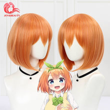 Load image into Gallery viewer, THE IDOLM CINDERELLA GIRLS Yumemi Riamu Cosplay Wig Women Short Straight Synthetic Anime Game Cos Wig Pink Gradient Green
