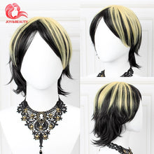 Load image into Gallery viewer, THE IDOLM CINDERELLA GIRLS Yumemi Riamu Cosplay Wig Women Short Straight Synthetic Anime Game Cos Wig Pink Gradient Green
