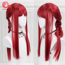 Load image into Gallery viewer, THE IDOLM CINDERELLA GIRLS Yumemi Riamu Cosplay Wig Women Short Straight Synthetic Anime Game Cos Wig Pink Gradient Green
