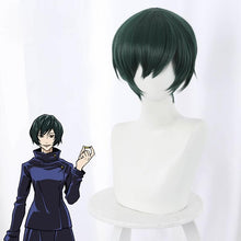 Load image into Gallery viewer, THE IDOLM CINDERELLA GIRLS Yumemi Riamu Cosplay Wig Women Short Straight Synthetic Anime Game Cos Wig Pink Gradient Green

