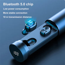 Load image into Gallery viewer, Bluetooth 5.0 Earbuds Power Display Wireless Earphone HIFI Sport Earbuds with MIC Gaming Music Headset For iOS&amp;Android
