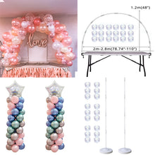 Load image into Gallery viewer, Table Balloon Arch Set Ballon Column Stand for Wedding Birthday Party Decorations Kids Balloons Accessories Christmas Decor ball
