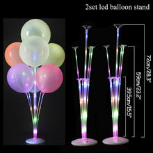 Load image into Gallery viewer, Table Balloon Arch Set Ballon Column Stand for Wedding Birthday Party Decorations Kids Balloons Accessories Christmas Decor ball

