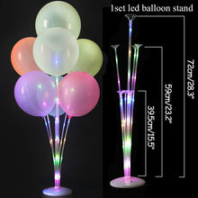 Load image into Gallery viewer, Table Balloon Arch Set Ballon Column Stand for Wedding Birthday Party Decorations Kids Balloons Accessories Christmas Decor ball
