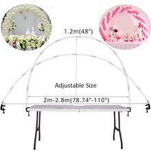 Load image into Gallery viewer, Table Balloon Arch Set Ballon Column Stand for Wedding Birthday Party Decorations Kids Balloons Accessories Christmas Decor ball

