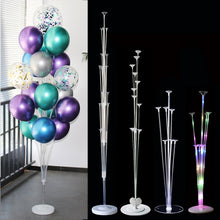 Load image into Gallery viewer, Table Balloon Arch Set Ballon Column Stand for Wedding Birthday Party Decorations Kids Balloons Accessories Christmas Decor ball
