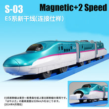 Load image into Gallery viewer, Takara Tomy Tomica Plarail Trackmaster Shinkansen 30-40cm Electric Train Model Kit Three carriages Railway Car Toy Miniature Car
