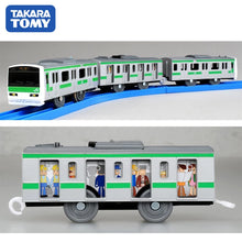 Load image into Gallery viewer, Takara Tomy Tomica Plarail Trackmaster Shinkansen 30-40cm Electric Train Model Kit Three carriages Railway Car Toy Miniature Car
