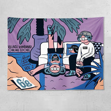Load image into Gallery viewer, Tapestry Wall Hanging Bedroom Decor Blanket Hippie Background Illustrations Mural Gobelin Tapiz Decoration Mural Kawaii Decor
