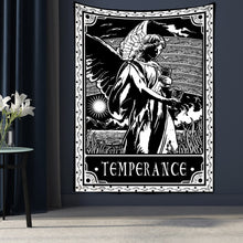 Load image into Gallery viewer, Tarot Card Tapestry Wall Hanging Astrology Divination Bedspread Beach Mat
