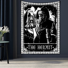 Load image into Gallery viewer, Tarot Card Tapestry Wall Hanging Astrology Divination Bedspread Beach Mat
