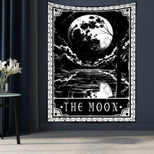 Load image into Gallery viewer, Tarot Card Tapestry Wall Hanging Astrology Divination Bedspread Beach Mat
