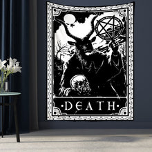 Load image into Gallery viewer, Tarot Card Tapestry Wall Hanging Astrology Divination Bedspread Beach Mat
