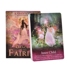 Load image into Gallery viewer, Tarot Cards Board Games Magic Fairy Guardian Of Nature Tarot Game Board Card English Divination Tarot Family Party Playing Cards
