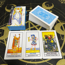 Load image into Gallery viewer, Tarot Cards Tarrot Book in Russian Language for Beginners Board Games Divination Cards Tools Astrology Witchcraft
