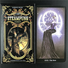 Load image into Gallery viewer, Tarot Cards Steampunk Tarot Table Deck Board Game Card For Family Gathering Party Playing Card Games
