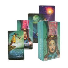 Load image into Gallery viewer, Tarot Cards in Spanish Divination Deck for Beginners with Guide Book Board Games Astrology Predictions Spanish Tarot
