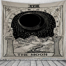 Load image into Gallery viewer, Tarot Tapestry Wall Hanging Tarot Cards Tapesties  Astrology Divination  For House Home Room Wall Bderoom Aesthetic Decor
