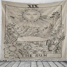 Load image into Gallery viewer, Tarot Tapestry Wall Hanging Tarot Cards Tapesties  Astrology Divination  For House Home Room Wall Bderoom Aesthetic Decor
