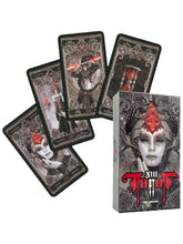 Load image into Gallery viewer, Tarot in Spanish English Divination French Cards Decks Oracle Portuguese German Version Tarot with E-guidebook for Beginners
