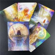 Load image into Gallery viewer, Tarot of the Divine A Deck and Guidebook Inspired by Deities Folklore and Fairy Tales from Around the World Tarot Cards Game

